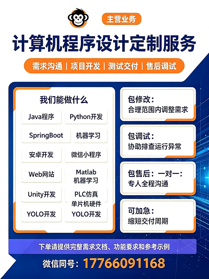 计算机程序设计定制开发服务